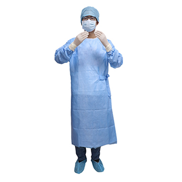 The Definitive Choice for Sterile Protection: 58gsm Blue Purcotton Surgical Gown